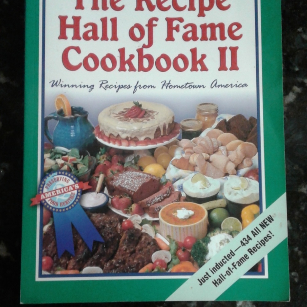 The recipe hall of fame cookbook II used